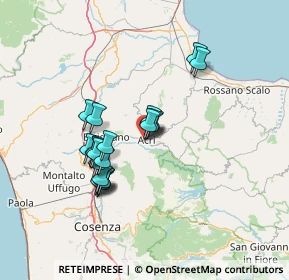 Mappa Via San Giovanni Bosco, 87041 Acri CS, Italia (12.6205)