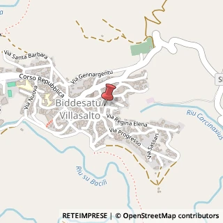Mappa Via Indipendenza, 9, 09040 Villasalto, Cagliari (Sardegna)