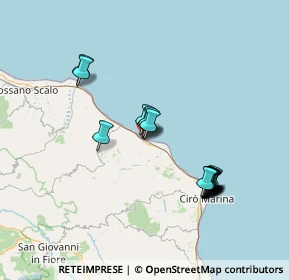 Mappa Via Mingiani, 87062 Cariati CS, Italia (15.04056)