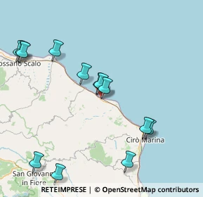 Mappa Via Mingiani, 87062 Cariati CS, Italia (19.83308)