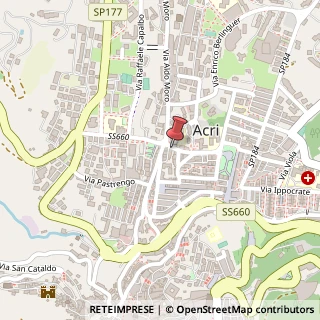Mappa Via Don Francesco Maria Greco, 8, 87041 Acri, Cosenza (Calabria)