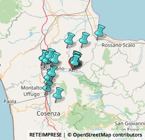 Mappa Via Don Francesco Maria Greco, 87041 Acri CS, Italia (9.791)