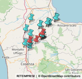 Mappa Via Don Francesco Maria Greco, 87041 Acri CS, Italia (9.672)