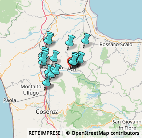 Mappa Via Don Francesco Maria Greco, 87041 Acri CS, Italia (9.617)