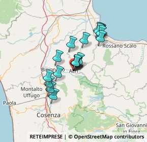 Mappa Piazza Vincenzo Sprovieri, 87041 Acri CS, Italia (11.658)