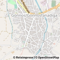 Hartă Gonnosfanadiga