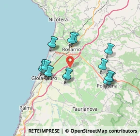 Mappa Contrada Bosco Selvaggio, 89016 Rizziconi RC, Italia (7.11125)