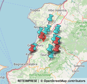 Mappa Contrada Bosco Selvaggio, 89016 Rizziconi RC, Italia (10.5695)