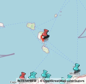 Mappa Lipari, 98050 Lipari ME, Italia (25.4325)