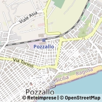 Mapa Pozzallo