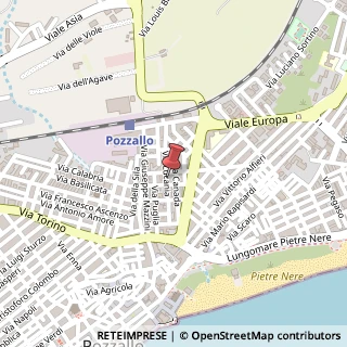 Mappa Via Lucania, 22, 97016 Pozzallo, Ragusa (Sicilia)