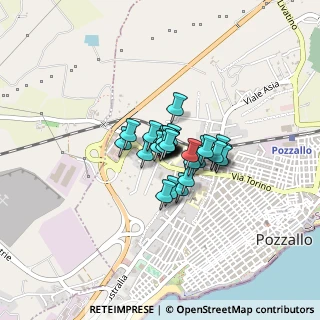 Mappa Via dello Stadio, 97016 Pozzallo RG, Italia (0.21379)