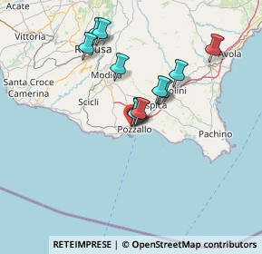Mappa Via dello Stadio, 97016 Pozzallo RG, Italia (13.21)