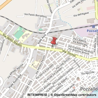 Mappa Via Torino, 100, 97016 Pozzallo, Ragusa (Sicilia)