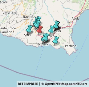 Mappa Via Orione, 97016 Pozzallo RG, Italia (10.257)