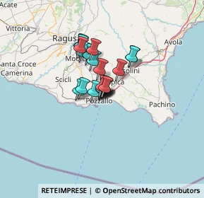 Mappa Via Orione, 97016 Pozzallo RG, Italia (8.4455)