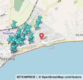 Mappa Via Orione, 97016 Pozzallo RG, Italia (0.622)