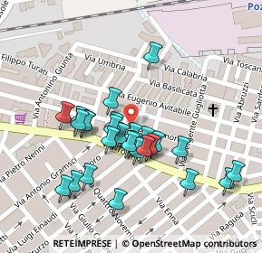 Mappa Via Francesco Paolo Giunta, 97016 Pozzallo RG, Italia (0.125)