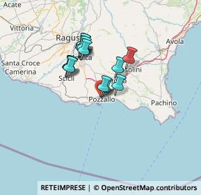 Mappa Via Pietro Nenni, 97016 Pozzallo RG, Italia (12.00733)