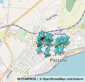 Mappa Via A. Giunta, 97016 Pozzallo RG, Italia (0.308)