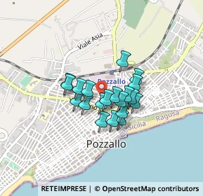 Mappa Via F. Ascenzo, 97016 Pozzallo RG, Italia (0.308)