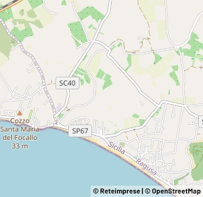 Mappa Contrada Santa Maria del Focallo, 97014 Ispica RG, Italia (0.87333)