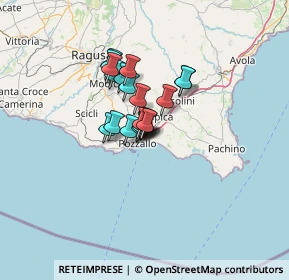 Mappa Contrada Cesaro, 97016 Pozzallo RG, Italia (8.759)