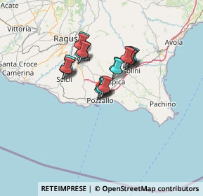 Mappa Via Galileo Galilei, 97016 Pozzallo RG, Italia (11.079)