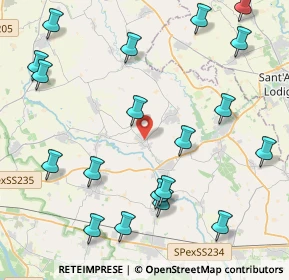 Mappa Via G. Mazzini, 27010 Vistarino PV, Italia (5.25158)