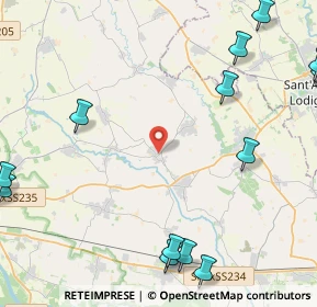 Mappa Via G. Mazzini, 27010 Vistarino PV, Italia (7.3575)