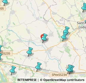 Mappa Via G. Mazzini, 27010 Vistarino PV, Italia (6.70857)