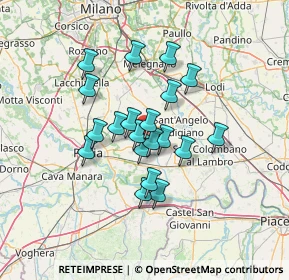 Mappa Via G. Mazzini, 27010 Vistarino PV, Italia (10.3275)