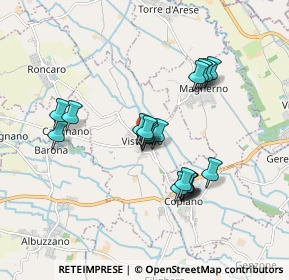 Mappa Via G. Mazzini, 27010 Vistarino PV, Italia (1.516)