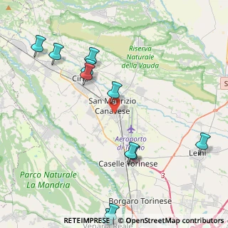 Mappa Via Giovanni Verga, 10077 San Maurizio Canavese TO, Italia (5.16545)