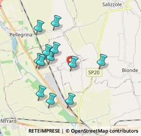 Mappa Via Mezzavilla, 37056 Salizzole VR, Italia (1.7875)