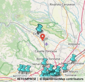 Mappa 10077 San Maurizio Canavese TO, Italia (12.0775)
