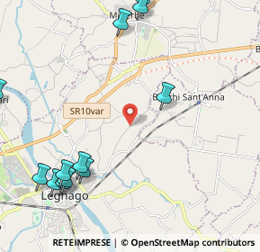 Mappa Via Cà Vecchia, 37045 Legnago VR, Italia (3.00077)