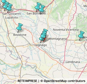 Mappa Via Cà Vecchia, 37045 Legnago VR, Italia (30.1065)