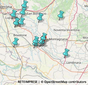 Mappa Via Cà Vecchia, 37045 Legnago VR, Italia (16.19933)