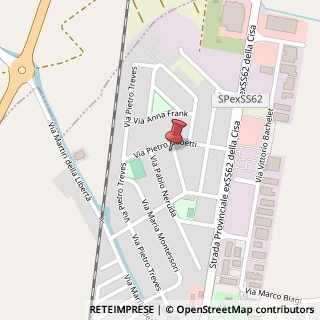 Mappa Via Croce Benedetto, 4, 46047 Porto Mantovano, Mantova (Lombardia)