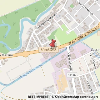 Mappa Via Circonvallazione, 6/A, 27019 Villanterio, Pavia (Lombardia)