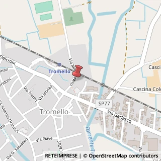Mappa Via Monte Nero, 10, 27020 Tromello, Pavia (Lombardia)