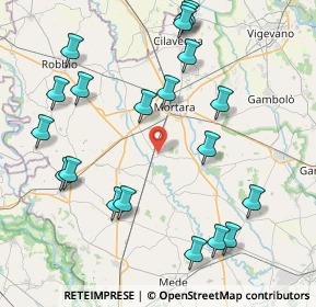 Mappa Via Vittorio Emanuele, 27020 Olevano di Lomellina PV, Italia (9.466)