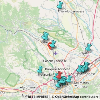 Mappa Via Michele Quaranta, 10077 San Maurizio Canavese TO, Italia (11.4365)