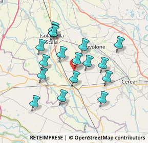 Mappa ViaVia Torre, 37056 Salizzole VR, Italia (6.65647)