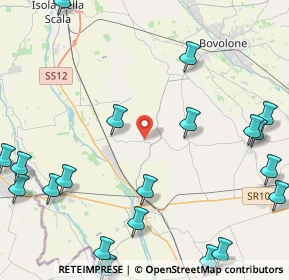 Mappa ViaVia Torre, 37056 Salizzole VR, Italia (6.2035)