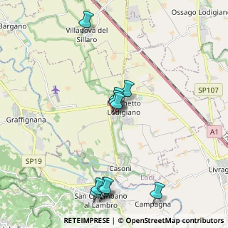 Mappa Via Troglio, 26812 Borghetto Lodigiano LO, Italia (2.23182)