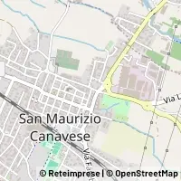 Karte San Maurizio Canavese