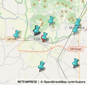 Mappa Via Belle, 35042 Este PD, Italia (4.06231)