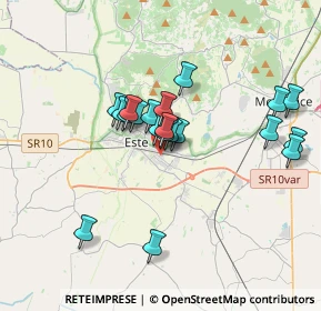 Mappa Via Belle, 35042 Este PD, Italia (2.9695)